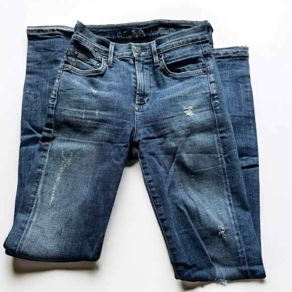 Citizens of Humanity Rocket High Rise Distressed Skinny in Indie - Picture 3 of 11